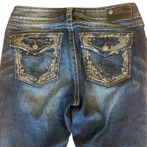 Silver Jeans Co Suki Mid Bootcut Jeans Womens Size 28 - Picture 6 of 14